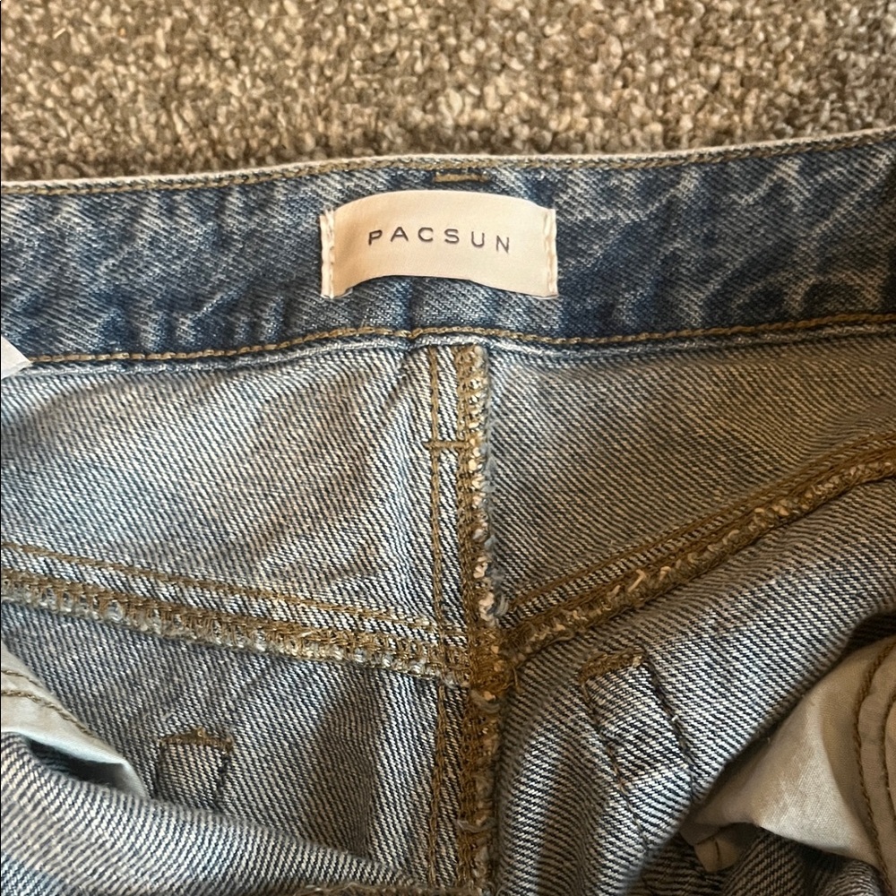 PacSun Light Blue Jean Shorts - Picture 5 of 5